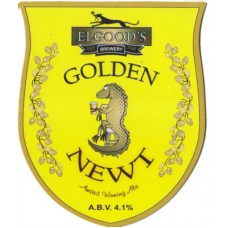Elgoods Brewery Golden Newt Pump Clip